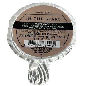 Bath & Body Works In the Stars Car Fragrance Refill 0.2 fl oz 6 ml NEW